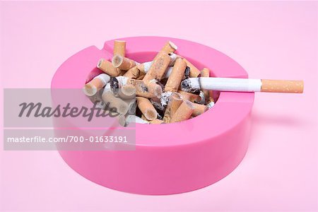 Cigarettes in Ashtray