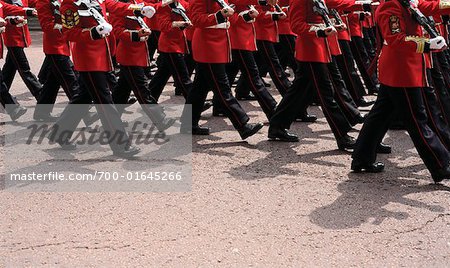 British Soldiers Marching
