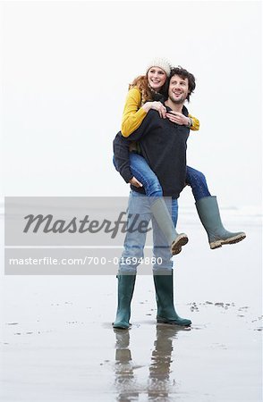 Couple on Beach, Ireland