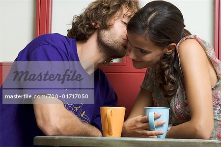 Couple in Cafe