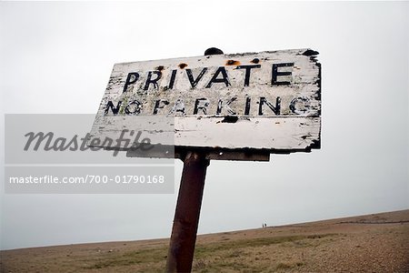 No Parking Sign, England