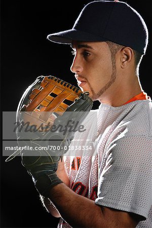 Portrait of Baseball Player