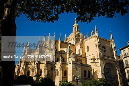 Segovia Cathedral, Segovia, Segovia Province, Castilla y Leon, Spain