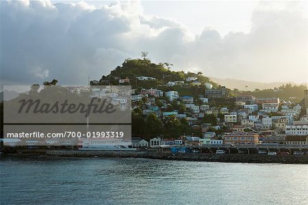 Island from Cruise Ship, Grenada, Caribbean