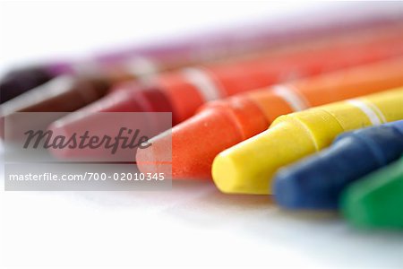 Close-up of Crayons