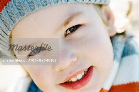 Portrait of Little Boy, Huntington Beach, Orange County, California, USA