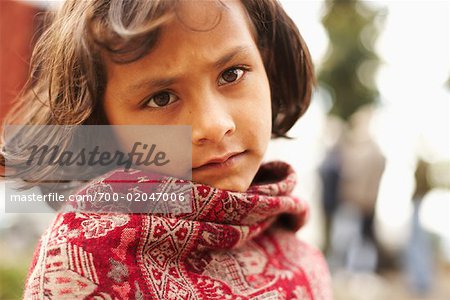 Portrait of Girl, Pokhara, Nepal
