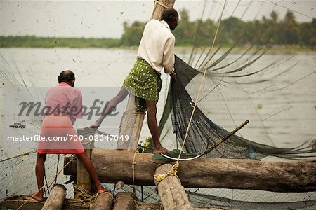 Man Fishing - Stock Photo - Masterfile - Rights-Managed, Artist