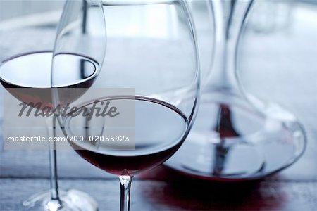 Glasses of Red Wine