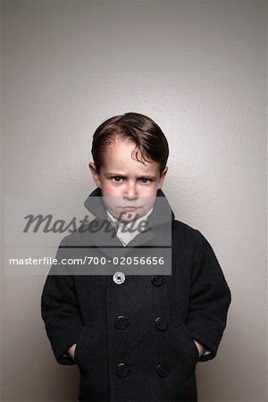 Portrait of Boy in Jacket