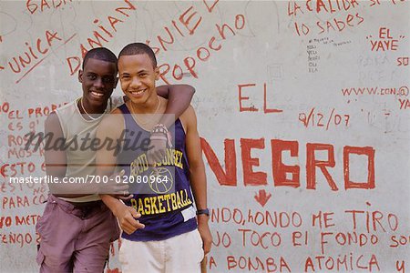 Portrait of Teenaged Boys, Havana, Cuba