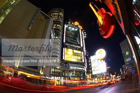 Eaton Centre at Night, Toronto, Ontario, Canada