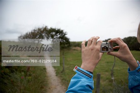 Person Taking Picture, Ameland, Netherlands