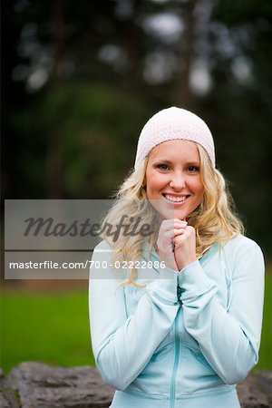 Portrait of Woman, Portland, Oregon, USA