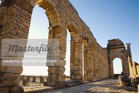 Ruins, Volubilis, Morocco