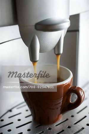 Close-up of Espresso Maker