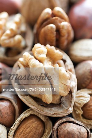 Close-up of Assorted Nuts