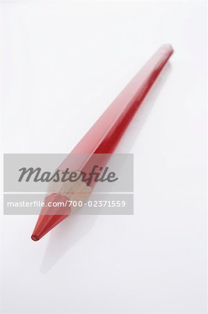 Close-up of Red Pencil