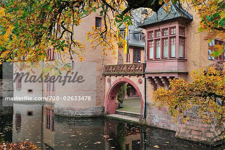 Mespelbrunn Castle, Spessart, Bavaria, Germany