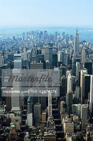 Manhattan Skyline View Of Park Avenue From The Upper East Side New York City New York Usa Stock Photo Masterfile Rights Managed Artist Marko Macpherson Code 700
