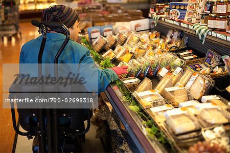 Woman Grocery Shopping