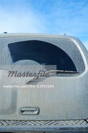 Dirt on Rear Window of Vehicle