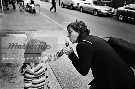 Mother and Daughter, Brooklyn, New York City, New York, USA