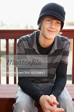 Portrait of Teenage Boy