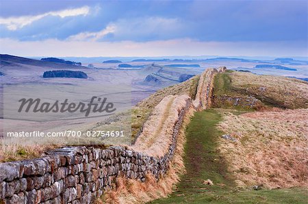 Hadrian's Wall, Northumberland, England, United Kingdom