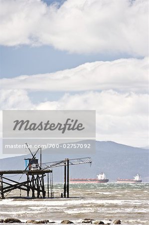 Wind Storm at English Bay, Vancouver, British Columbia, Canada