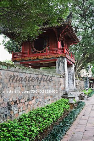 Khue Van Cac Pavillion, First Courtyard, Temple of Literature, Hanoi, Vietnam