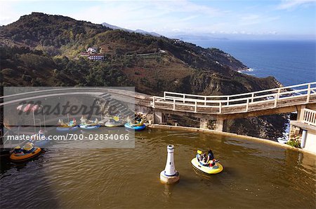 Amusement Park, Monte Igueldo, San Sebastian, Gipuzkoa, Basque Country, Spain