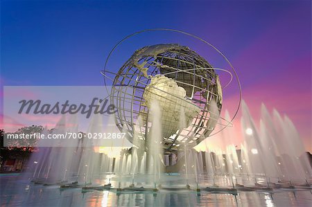 Unisphere, Flushing Meadows Park, Queens, New York, New York, USA