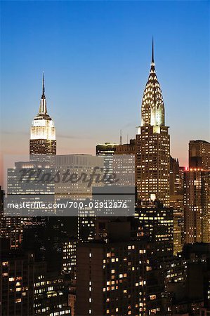 Skyline, Midtown Manhattan, New York, New York, USA