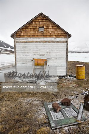 Abandoned RCMP Post and Post Office, Craig Harbour, Ellesmere Island, Nunavut, Canada