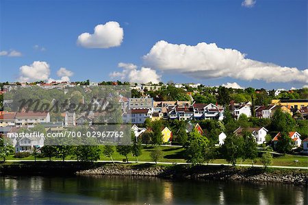 Nidelva River, Trondheim, Norway