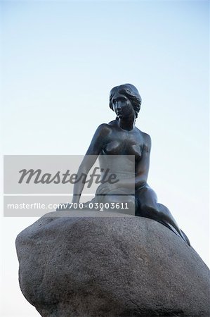 Little Mermaid Statue, Langelinie, Copenhagen, North Sealand, Denmark