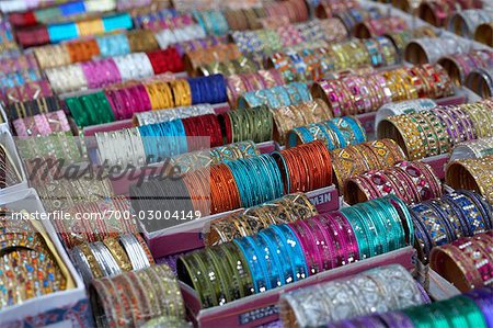 Bracelets in Store, Kolkata, West Bengal, India - Stock Photo - Masterfile  - Rights-Managed, Artist: Sarah Murray, Code: 700-03004149