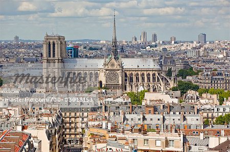 Notre Dame De Paris, Paris, Ile de France, France