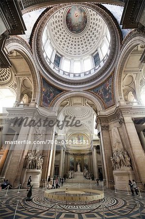 Foucault's Pendulum, The Pantheon, Paris, France