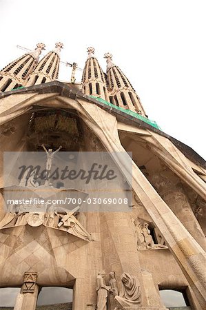 La Sagrada Familia, Barcelona, Catalonia, Spain