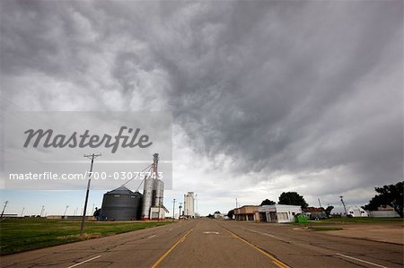 Storm Clouds over Groom, Texas, USA