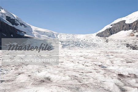 Glacier, Columbia Icefield, Alberta, Canada