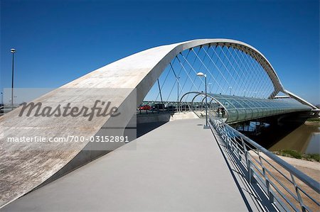 Third Millenium Bridge, Zaragoza, Aragon, Spain