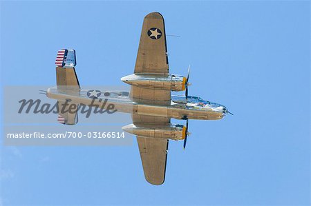 B-25 Mitchell at Air Show, Olympia, Washington, USA