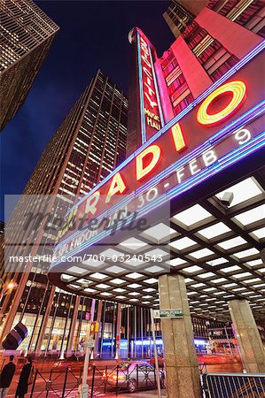Radio City Music Hall, Manhattan, New York City, New York, USA