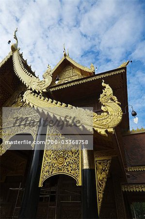 Buddhist Learning Center at Wat Phrathat Pha Ngao, Chiang Saen, Chiang Rai Province, Thailand