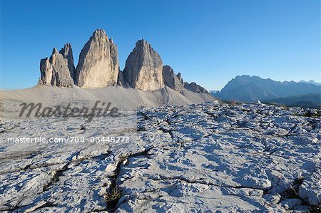 Tre Cime di Lavaredo, Dolomites, South Tyrol, Italy