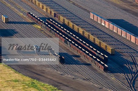 Overview of Train Yard, Duluth, Minnesota