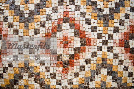 Mosaic at Museum in Mount Nebo, Jordan